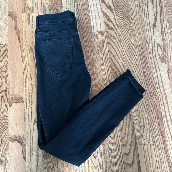 MOTHER DENIM Stunner Ankle Step Fray Jean -Not Guilty SZ 24 - Picture 5 of 10
